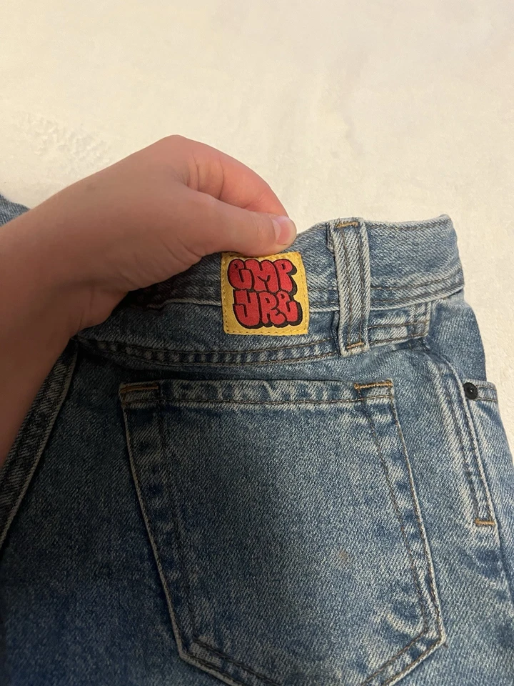 Vintage Empyre Blue Denim Shorts (Jorts) — Size S Streetwear Skate Style🐁 - Image 3 of 4