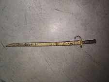Vintage 1800'S FRENCH BAYONET & Scabbard