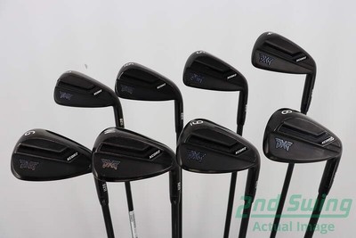 PXG 0211 XCOR2 Xtreme Dark Iron Set 4-PW GW Graphite Stiff Right  display picture 1