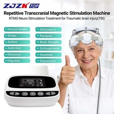 Transcranial Magnetic Device 1/5/10/15/20/30/40/50Hz for Depression Anxiety PTSD