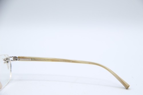 CHANEL CH 2025 C. 152 GUNMETAL BEIGE AUTHENTIC DESIGNER FRAME EYEGLASSES 56-18 - Picture 5 of 5