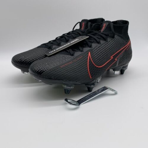 Nike Mercurial Superfly 7 Elite SG Cleats Black AT7894-060 Mens 6.5 - Womens 8 | eBay