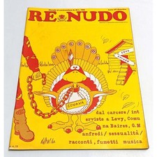 RIVISTA DI CONTROCULTURA - RE NUDO 60 DICEMBRE 1977