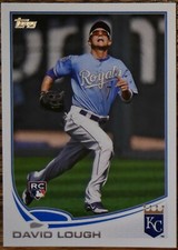 2013 Topps #268 David Lough RC Rookie Kansas City Royals