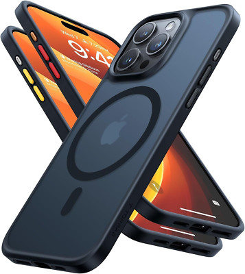 Schützhülle GuardianMag für Iphone 15 Pro Magsafe Handyhülle Cover Schwarz Toras