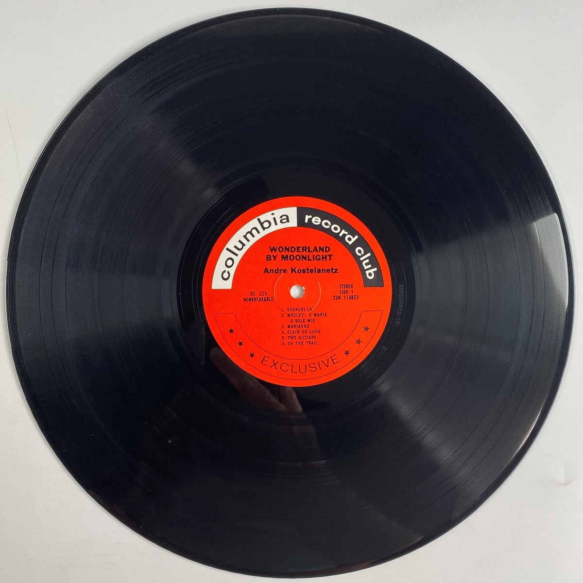 Andre Kostelanetz Wonderland by Moonlight Vinyl LP (1966 Columbia