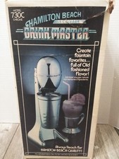 VTG. Hamilton Beach SCOVILL Drinkmaster 730C Chrome Milkshake Mixer W/BOX 