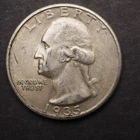 1935 ***P*** WASHINGTON SILVER QUARTER **NICE COIN!*** FREE SHIPPING! M6171
