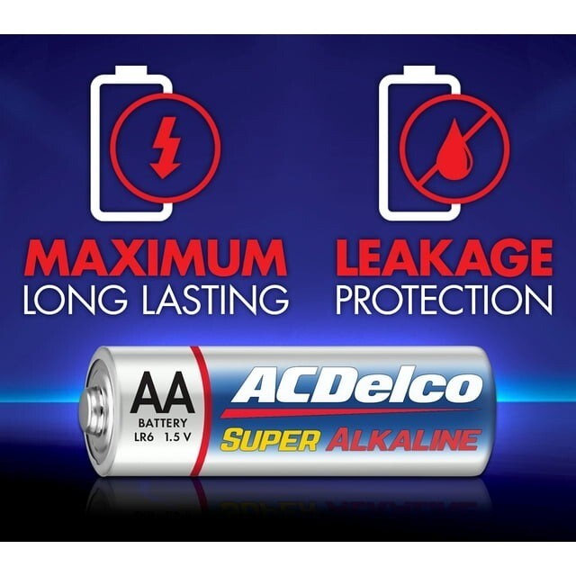 ACDelco AA Super Alkaline Batteries, 24Count eBay