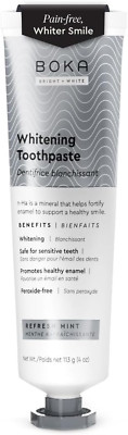 Boka Fluoride Free Toothpaste Nano Hydroxyapatite, Helps Remineralize, Appropria