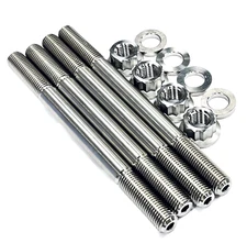 Best Raptor 660 700 700R Crankcase Studs Titanium Cylinder to Case Stud Bolt Kit