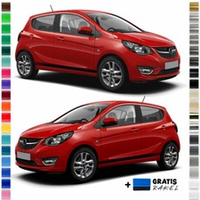 Auto Seiten-Streifen Aufkleber-Set,Dekor-Sticker komp. mit OPEL KARL