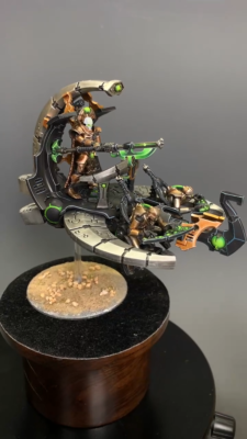 Warhammer 40K Necron Catacomb Command Barge / Annihilation Barge