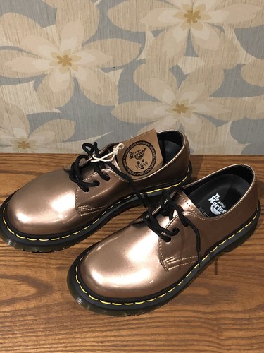 Womens Dr Martens 1461 Vegan Derby Rose 