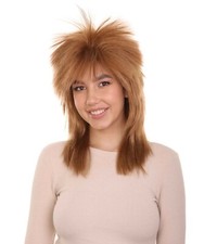 Women's 80's Rocker Style Wig Collections Retro Wig