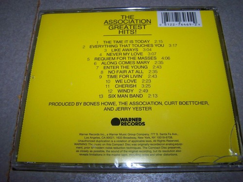 THE ASSOCIATION ""GREATEST HITS US CD BRANDNEU - Bild 2 von 2