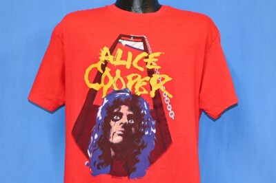 トップス 80s AliceCooper Vintage 86-87tour Tshirt vintage 80s ALICE COOPER 1986-87 NIGHTMARE RETURNS TOUR