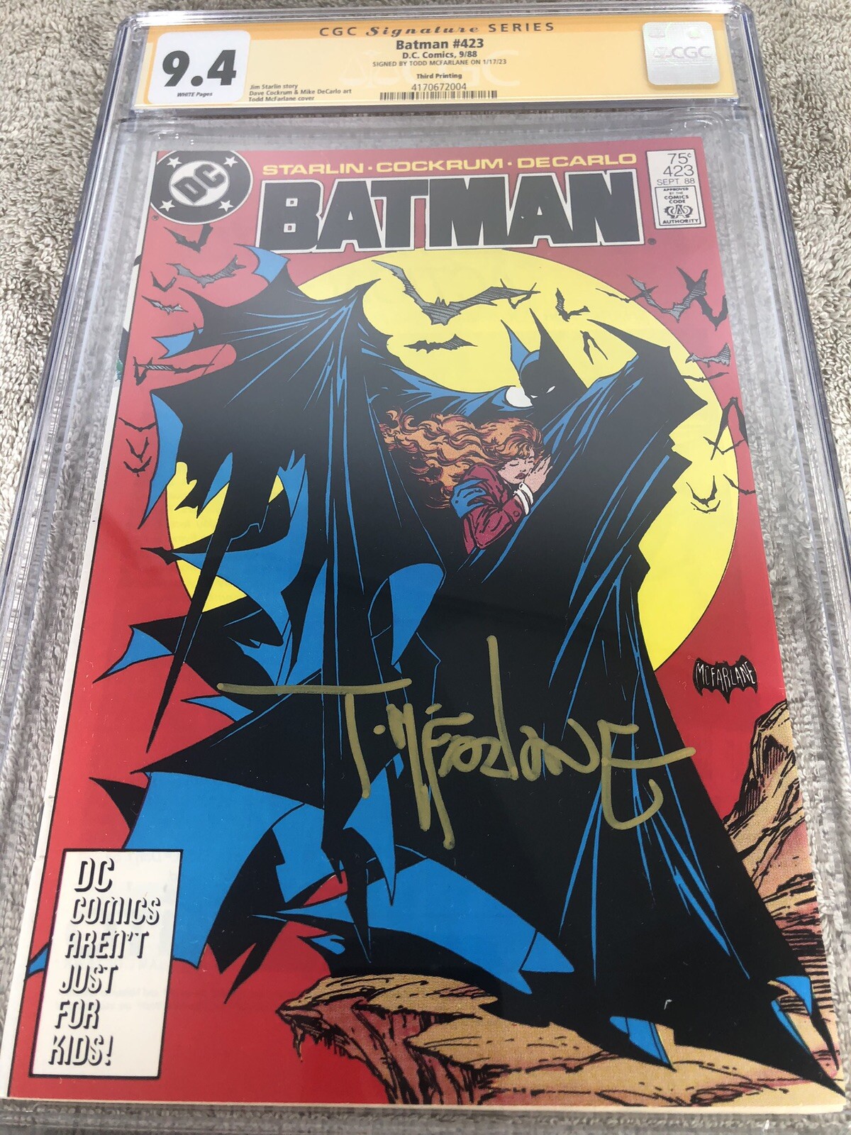 Batman #423 アメコミ リーフ Batman #423 (Canadian Price Variant) Value - GoCollect