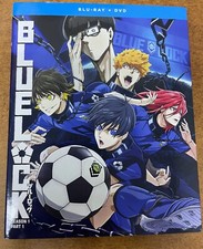 Bluelock Season One Part 1  Blu-Ray  DVD Anime w/ Slipcover New Free Shipping