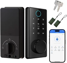 Smart Lock C87 Fingerprint Keyless Entry Door Lock Deadbolt Built-in Bluetooth