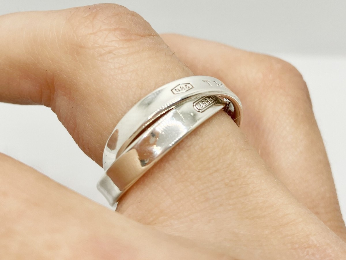 Tiffany & Co. 1837 Collection Sterling Silver Interlocking Tiffany & Co. 1837 Collection Sterling Silver Interlocking