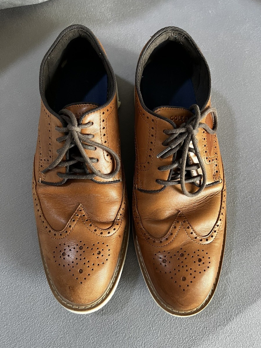 EUC Cole Haan wingtip shoes EUC Cole Haan Brown Cambridge Wingtip Oxford Lace Up Dress  main image 2