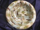 LESÄL CERAMICS large 15” CERAMIC BOWL hand crafted LISA LINDBERG dogwood LESAL — photo 10