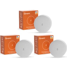 3x SONOFF SNZB-02P Zigbee Temperature and Humidity Sensor Smart Home App control