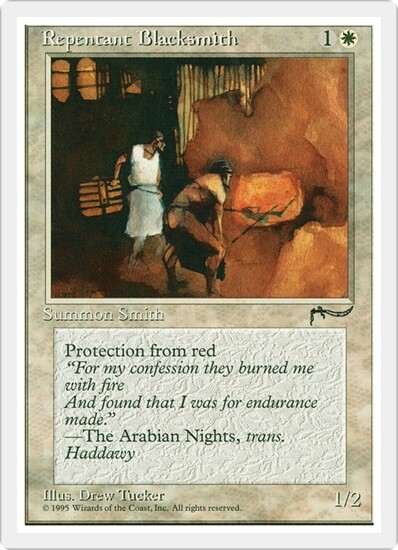 REPENTANT BLACKSMITH x4 mtg NM Chronicles 4 Common