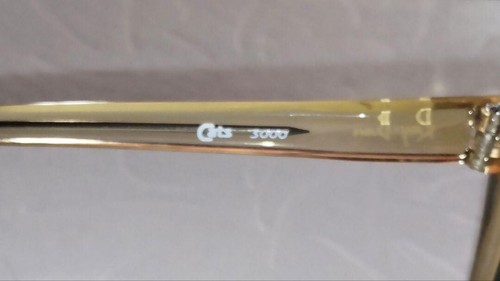 Ray-Ban Cats 3000 W-2041 Crystal Yellow Sunglasses Vintage Designer Eyewear Rare - Picture 9 of 14