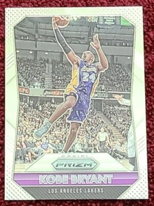 2015-16 Panini Prizm KOBE BRYANT Card #182 Los Angeles Lakers NBA