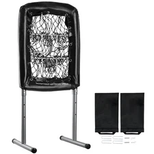 Uimoso 9 Hole Baseball Softball Pitching Net 9 Pocket Hitting Practice 21"x29"