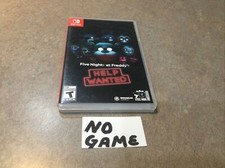 Five Nights At Freddy  s Held Wanted  Nintendo Switch  CASE ONLY   NO GAME  