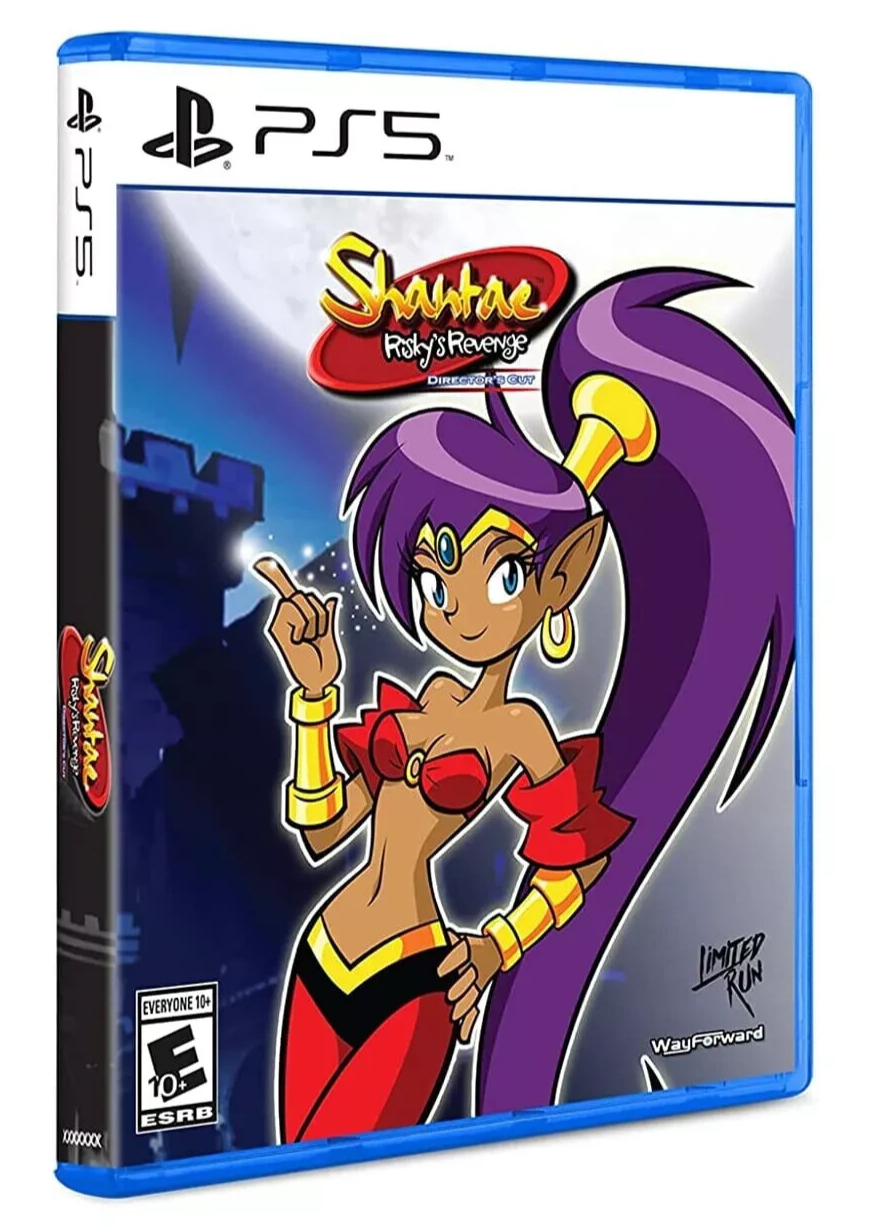 Shantae Risky's Revenge Director's Cut PS5 Limited Run Games #004 US NEW