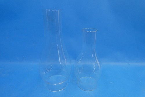 Vintage Clear Glass Replacement Globes Shades Hurricane Lamp Parts - 第 5/11 張圖片