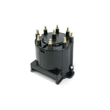 Black 8-Cylinder V8 EFI Distributor Cap & Rotor Kit for GM