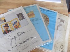 4 FULL-SIZED PATTERN FOR STAINED GLASS PRE-OWNED 39A