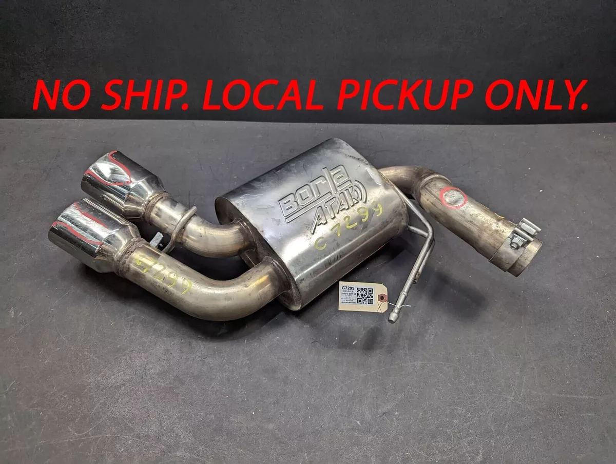 Borla atak outlet muffler camaro ss
