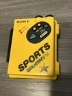 Sony Sports Walkman WM-F5  FM/AM Cassette Player Vtg *Read Description *
