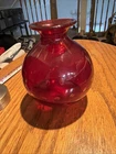 Vintage Murano Glass Controlled Bubble  Archimede Seguso Vase
