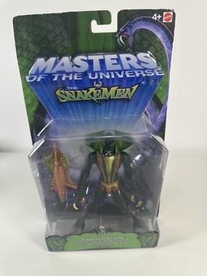 MOTU 200x Venom-Spitting Khan SnakeMen Figur OVP FJ
