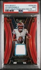 2024 Select Jayden Daniels Draft Selections Memorabilia Red Prizm RC PSA 9 MINT