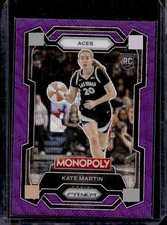 2024 Panini Prizm Monopoly WNBA #40 Kate Martin Purple Prizms