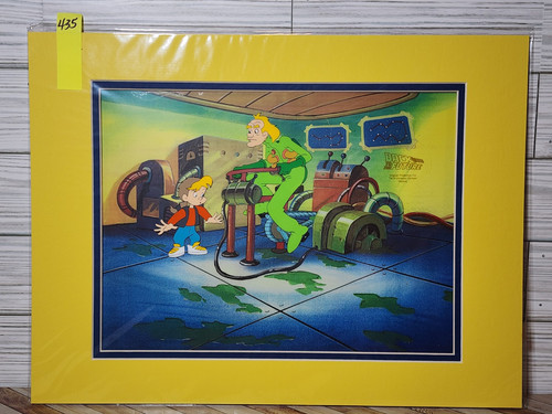 Regreso al Futuro Original Dibujos Animados Animación Producción Celular Arte DOC VERNE BROWN - Imagen 1 de 4