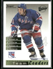 2001-02 Upper Deck Vintage Theoren Fleury #172 New York Rangers