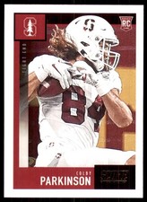 2020 Score #403 Colby Parkinson Rookie Stanford Cardinal
