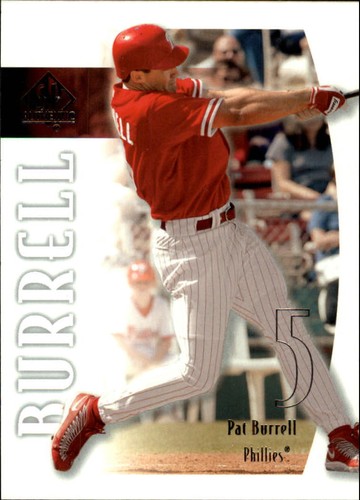 2002 SP Authentic Pat Burrell #81 card