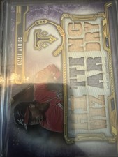 2020 Topps Triple Threads Single Jumbo Relics Ozzie Albies #TTR-OA4 /27