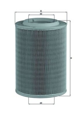 MAHLE Luftfilter LX 314 Filtereinsatz für 70C VW 7DK 70K 7DB 70B 70J T4 7DJ Bus