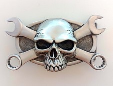 Ford Flathead Winged V8 Skull And Wrenches Hot Rod Rat Rod Custom Belt Buckle Ford Flathead Winged V8 Skull And Wrenches Hot Rod Rat Rod Custom Belt Buckle